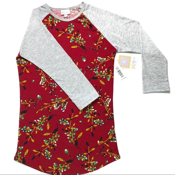 LuLaRoe Randy Raglan T-shirt - Picture 3 of 8